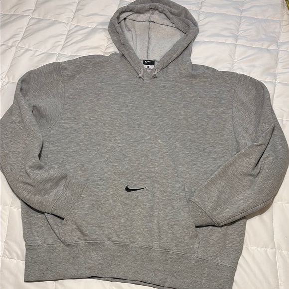Nike Vintage 90s Nike Center
Swoosh Gray Pullover Hoodie Medium - Picture 1 of 9
